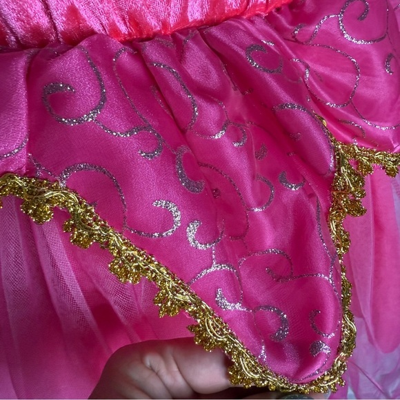 Pink and Gold Aurora Inspired Costume - Picture 3 of 13